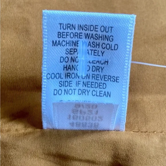 Garnet Hill Waxed Linen Raincoat 6 - Picture 8 of 8